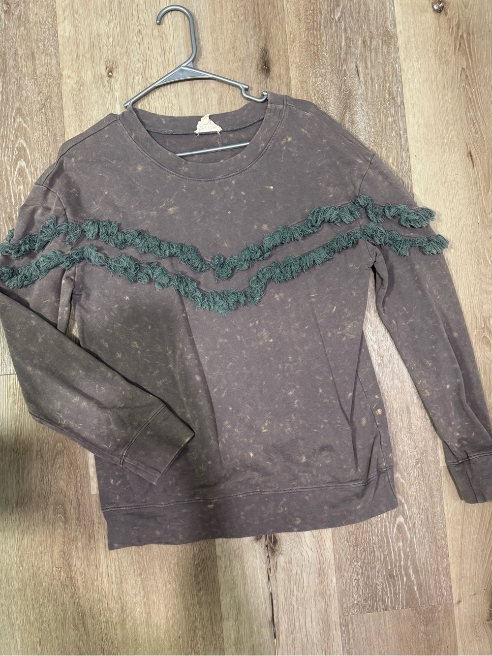 BiBi gray bleached sweater